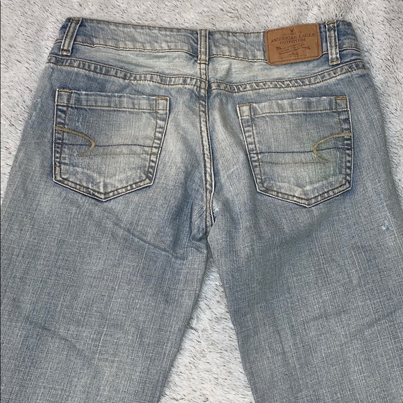 American Eagle crop hipster denim jeans - Picture 3 of 8